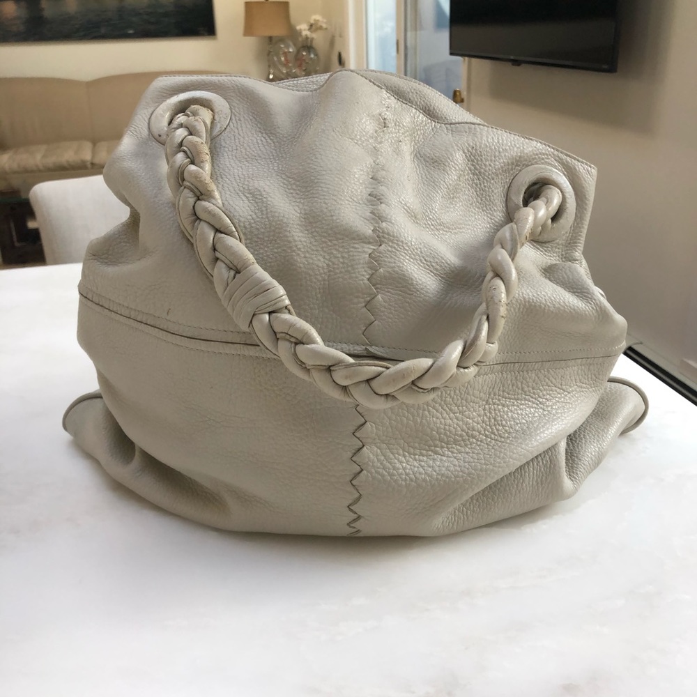 Bottega Veneta Hobo Off White Bag